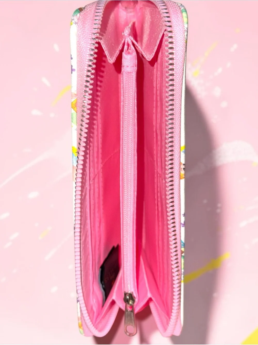Bio World Disney Princess Pink AOP Tech Wristlet